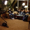 SK interviewed in the lounge