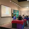 Tod on stage against Moon