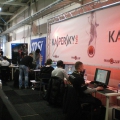 Kaspersky booth